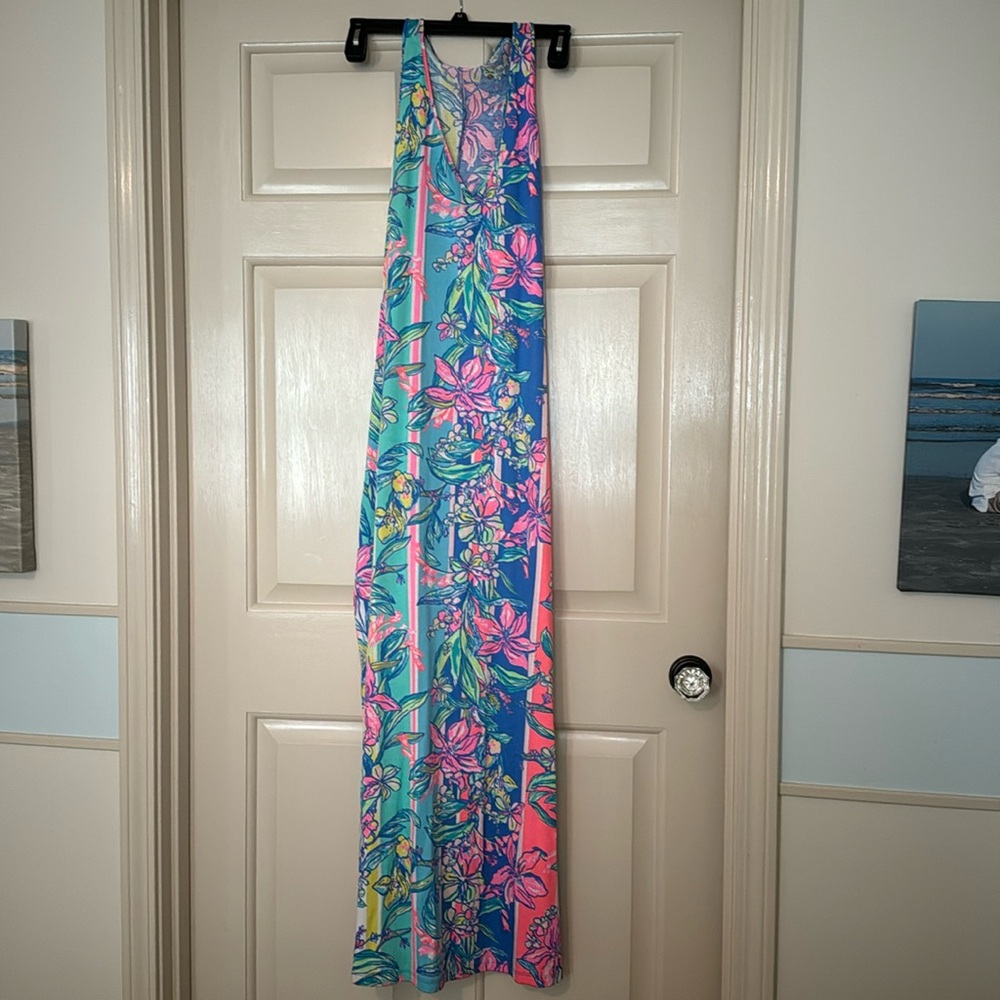 Lily Pulitzer V-Neck Maxi Dress
